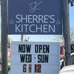 Sherre's Kitchen - Sign