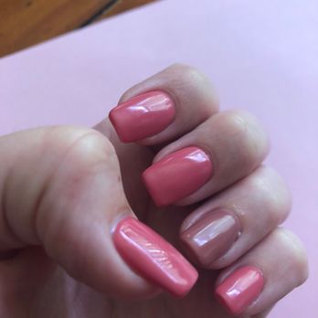 Liza Nail Spa - Gel powder fill in/no chip w/ Lexi! Love them - Nail Salons Near Me - Naperville, Illinois