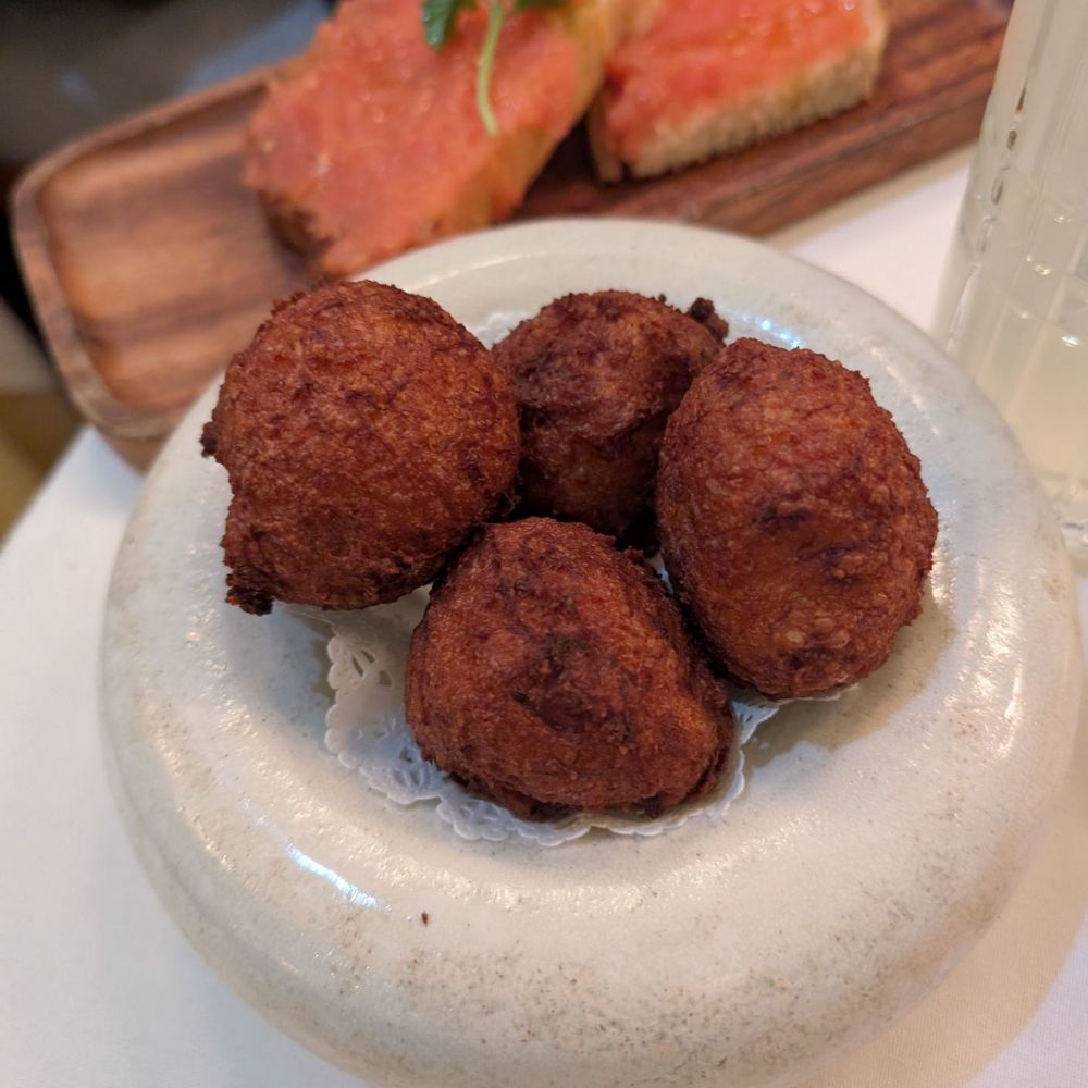 Taberna del Alabardero - Crab croquette -delicious - Spanish Near Me - Washington, DC, District of Columbia Taberna del Alabardero - Crab croquette -delicious - Spanish Near Me - Washington, DC, District of Columbia