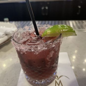 Good Times Cafe - Blackberry margarita with a sugar rum - American Near Me - Cabazon, California
