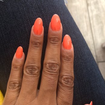 Top Coat Nail Spa - One week later dip mani - Nail Salons Near Me - Chicago, Illinois Top Coat Nail Spa - One week later dip mani - Nail Salons Near Me - Chicago, Illinois