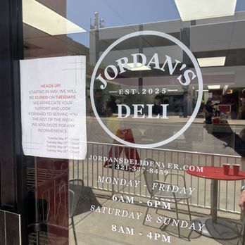 Jordan's Deli - Sandwiches Near Me - Denver, Colorado