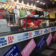 Photo of Papaya Dog - New York, NY, United States. Order counter
