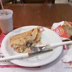 Creps - Combo com crepe grande salgado + crepe doce + bebida