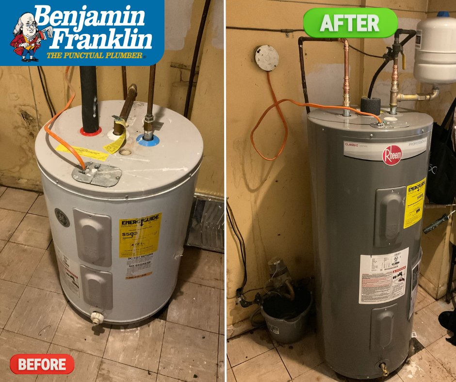 Slide of Benjamin Franklin Plumbing