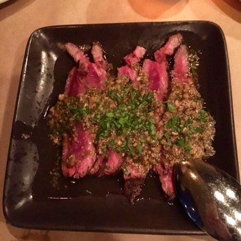 ZuZu - Iron steak. Medium rare - Tapas Bars Near Me - Napa, California ZuZu - Iron steak. Medium rare - Tapas Bars Near Me - Napa, California