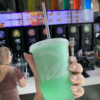 Taco Bell Cantina - Baja blast with your choice of liquor - Fast Food Near Me - Las Vegas, Nevada