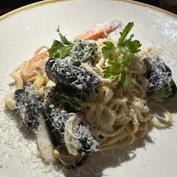 The Martini House - a plate of pasta with shrimp and musselling - Bars Near Me - Burlington, Ontario The Martini House - a plate of pasta with shrimp and musselling - Bars Near Me - Burlington, Ontario