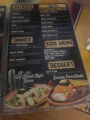 Menu photo 3 Dream Tacos & Cantina Reno, NV Menu photo 3 Dream Tacos & Cantina Reno, NV