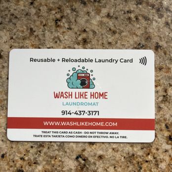 Wash like home - This is a picture of the wash card you can register it to your email and phone number - Laundry Services Near Me Wash like home - This is a picture of the wash card you can register it to your email and phone number - Laundry Services Near Me