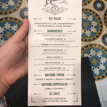 Sanguich - Menu - Cuban Near Me - Miami, Florida Sanguich - Menu - Cuban Near Me - Miami, Florida