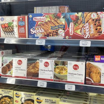 India Bazaar - a display of food items in a grocery store - International Grocery Near Me - Carrollton, Texas