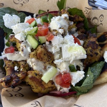 Dune - Chicken Souvlaki Sandwich - Falafel Near Me - Los Angeles, California