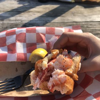Footbridge Lobster - Lobster Mayo Roll - Seafood Near Me - Ogunquit, Maine