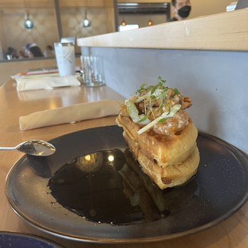Nami Kaze - Honey Walnut Shrimp Waffles - Japanese Near Me - Honolulu, Hawaii