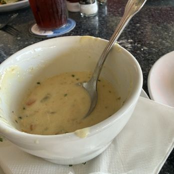 Poseidon - Creamy chicken mushroom Soup of the Day. So good that I forgot to stop eating to take a picture - Seafood Near Me - Hilton Head Island, South Carolina Poseidon - Creamy chicken mushroom Soup of the Day. So good that I forgot to stop eating to take a picture - Seafood Near Me - Hilton Head Island, South Carolina