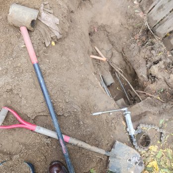 QuaDrewple A Plumbing - Before - Sometimes all you need is a spot repair on a sewer to get it working again - Plumbing Near Me QuaDrewple A Plumbing - Before - Sometimes all you need is a spot repair on a sewer to get it working again - Plumbing Near Me