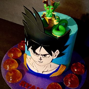 Cause Yum Custom Cakes - a dragon and goku - Custom Cakes Near Me