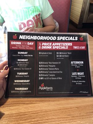 Menu photo 2 Applebee's Grill + Bar Gaylord, MI Menu photo 2 Applebee's Grill + Bar Gaylord, MI