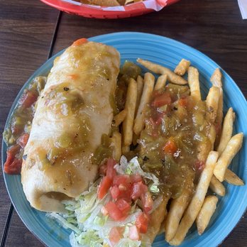Ramona's Mexican Café - Big breakfast burrito - Mexican Near Me - Albuquerque, New Mexico
