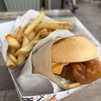 Mario's Butcher Shop - Fish sandwich & beef tallow fries - Sandwiches Near Me - Newport Beach, California Mario's Butcher Shop - Fish sandwich & beef tallow fries - Sandwiches Near Me - Newport Beach, California
