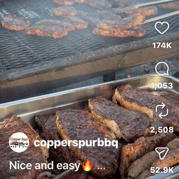 Copper Spur Bar-B-Que - Ribeyes on the Grill! - Barbeque Near Me - Denair, California Copper Spur Bar-B-Que - Ribeyes on the Grill! - Barbeque Near Me - Denair, California