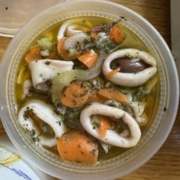 Calamari salad