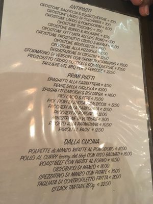 Menu photo 1 Trattoria BBQ Florence, FI