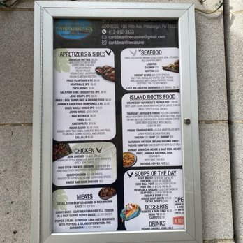Caribbean Fine Cuisine - Menu - Caribbean Near Me - Pittsburgh, Pennsylvania Caribbean Fine Cuisine - Menu - Caribbean Near Me - Pittsburgh, Pennsylvania
