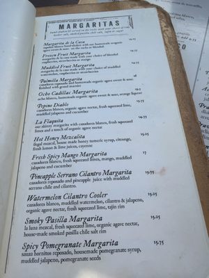 Menu photo 2 Palmilla Cocina Y Tequila Hermosa Beach, CA Menu photo 2 Palmilla Cocina Y Tequila Hermosa Beach, CA