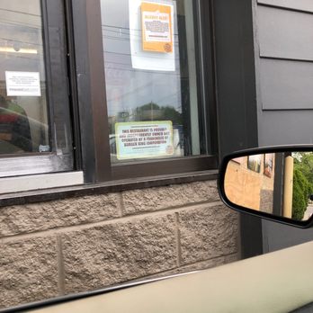 Burger King - a reflection in a car window - Burgers Near Me - Cleveland, Ohio
