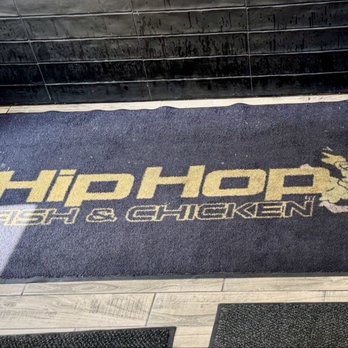 Hip Hop - I love old-school put your name on your rug!  Crazy fish and chicken art, too :-) - Fast Food Near Me - Columbia, Maryland