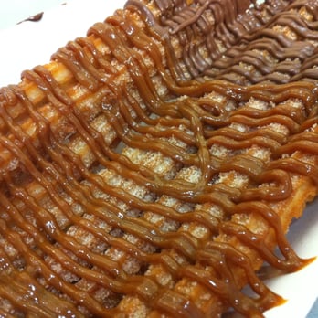 Churromania - Sawgrass Mall - Twist Mania: Nutella and Dulce de Leche w/ Cinnamon Sugar added. - Patisserie/Cake Shop Near Me - Sunrise, Florida Churromania - Sawgrass Mall - Twist Mania: Nutella and Dulce de Leche w/ Cinnamon Sugar added. - Patisserie/Cake Shop Near Me - Sunrise, Florida