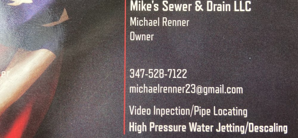 Slide of Mikes Sewer and Drain