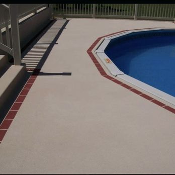 Darnells Spray Foam - A pool deck coated example! - Waterproofing Near Me Darnells Spray Foam - A pool deck coated example! - Waterproofing Near Me