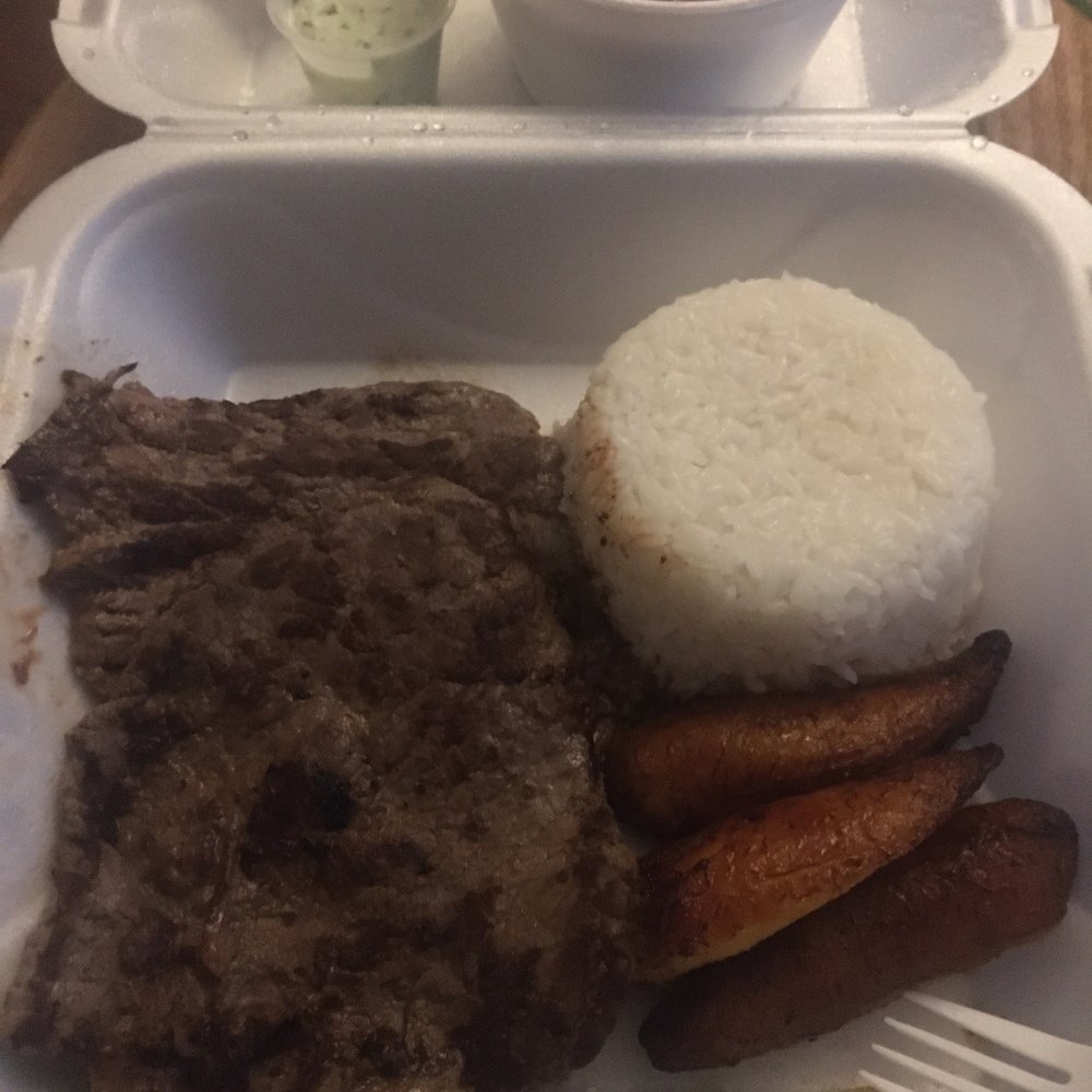 Mi Sitio Colombian Restaurant - Carne Asada, Rice, Maduros, beans - Spanish Near Me - Sarasota, Florida