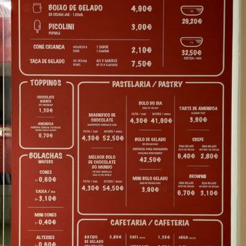 Santini Chiado - menu as of October 2024 - Desserts Near Me - Lisbon, 11