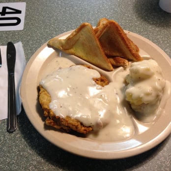 Herschel's Family Restaurant - Chicken Fried Steak with extra toasts and mashed potatoes/gravy - American Near Me - Mount Pleasant, Texas Herschel's Family Restaurant - Chicken Fried Steak with extra toasts and mashed potatoes/gravy - American Near Me - Mount Pleasant, Texas