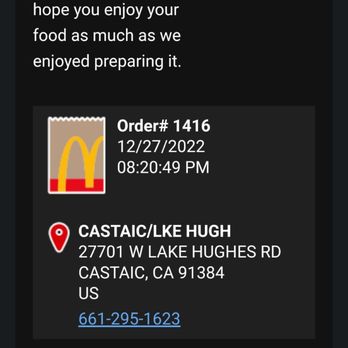 McDonald's - Fast Food Near Me - Castaic, California McDonald's - Fast Food Near Me - Castaic, California
