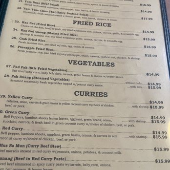Chao Thai Cuisine - Thai Near Me - Oakland, California