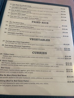Menu photo 1 Chao Thai Cuisine Oakland, CA