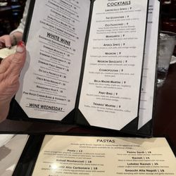 Napoli Restaurant and Pizzeria - Menu peek