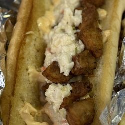 Pleasanton's Seafood - Fried Gator Po Boy