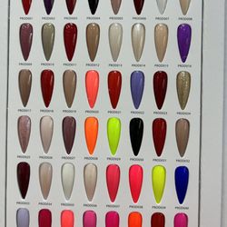 CT Nails - 3 in one, we have variety of colors in Gel, regular polish and SNS dipping powders.