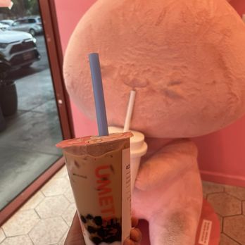 Ume Tea - Brown Sugar Boba & Mochi Black Milk Tea - Bubble Tea Near Me - San Jose, California