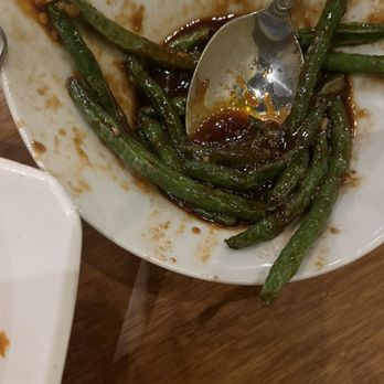 Terracotta Red - Green Si Chuan String Beans - Asian Fusion Near Me - Everett, Washington Terracotta Red - Green Si Chuan String Beans - Asian Fusion Near Me - Everett, Washington