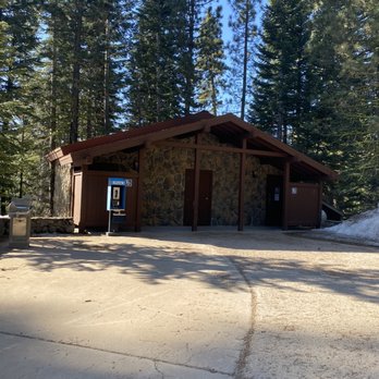 Lassen Volcanic National Park - Lassen Volcanic National Park: visitor center bathroom - Parks Near Me - Mineral, California