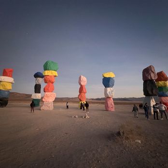 Seven Magic Mountains - 1/5/25 FYI. Cool. - Public Art Near Me - Las Vegas, Nevada Seven Magic Mountains - 1/5/25 FYI. Cool. - Public Art Near Me - Las Vegas, Nevada