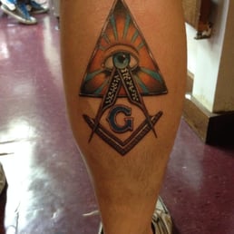 Freemason Masonic tattoo. The artist was Chuy. Great job. Freemason Masonic tattoo. The artist was Chuy. Great job.