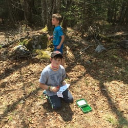 Fundy National Park - First day of geocaching; good eyes!!